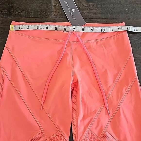 adidas by Stella McCartney Essentials 3/4 Starter Tights Capri Small NWT - Picture 4 of 12